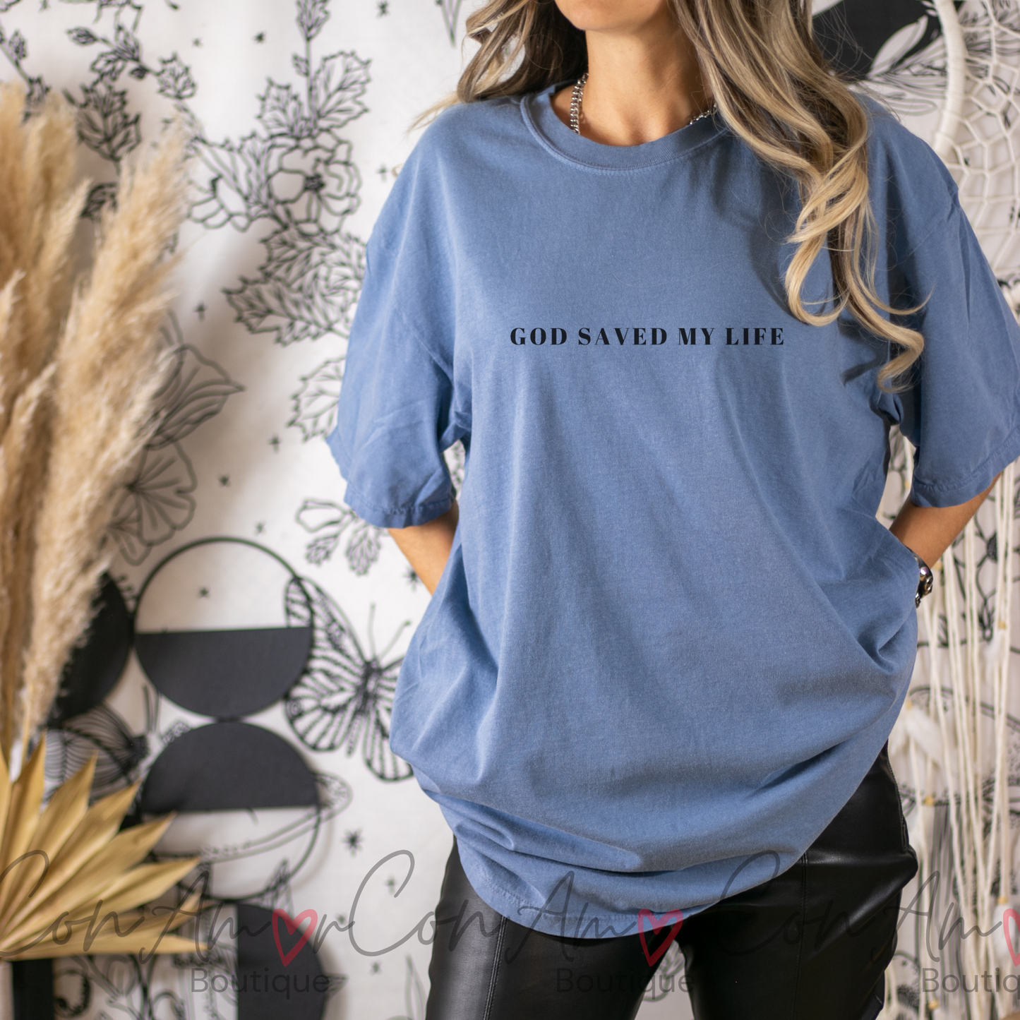 God Saved Me Tee