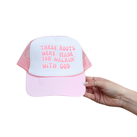 Walkin’ with God Trucker Hat