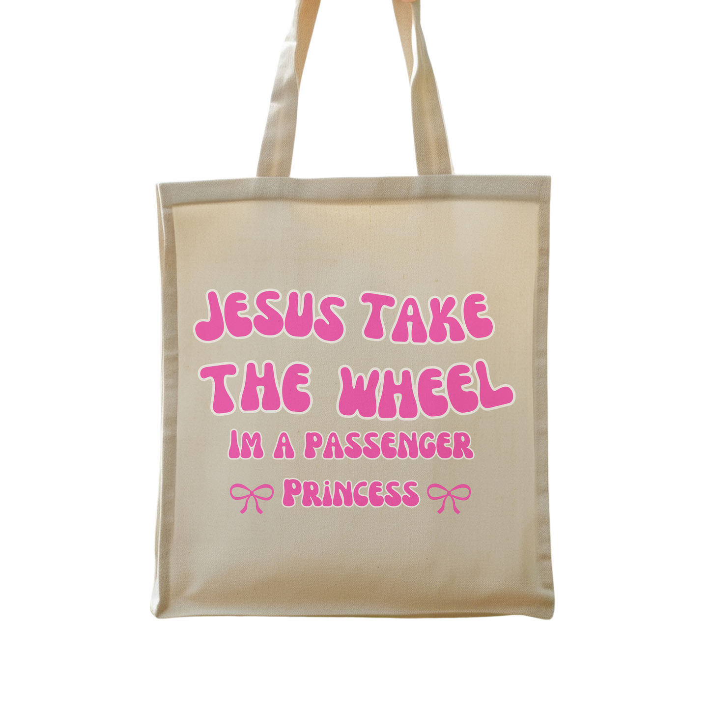 Jesus take the wheel Tote