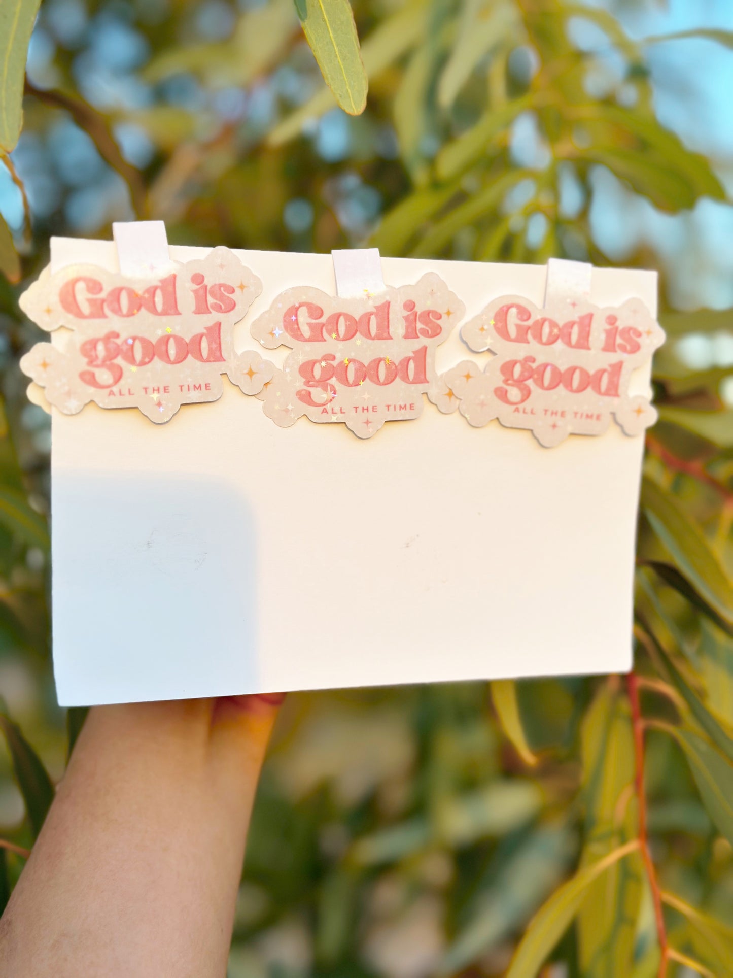 God is good Magnetic Bookmark