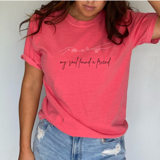 Soul Friend Embroidered Tee