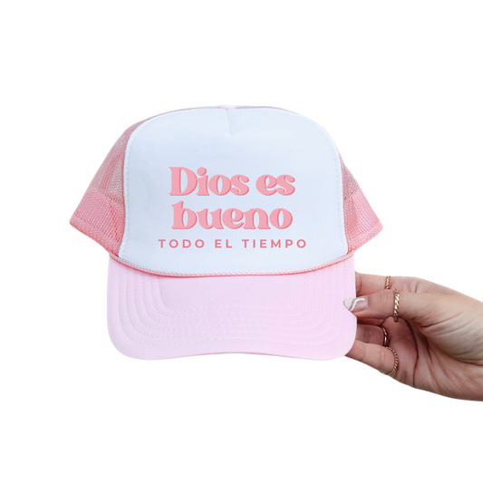 Dios es bueno Trucker Hat