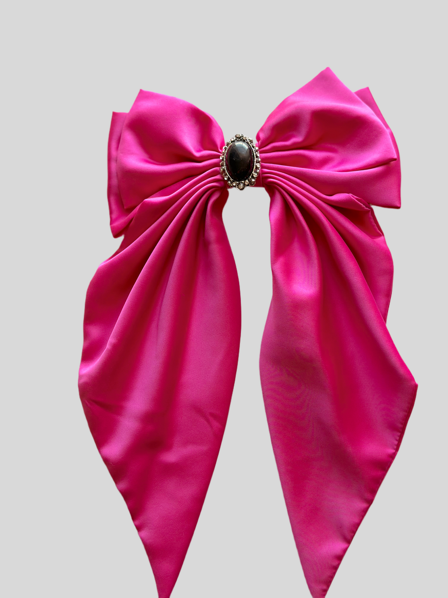 Adelita Bow - Pink and Black