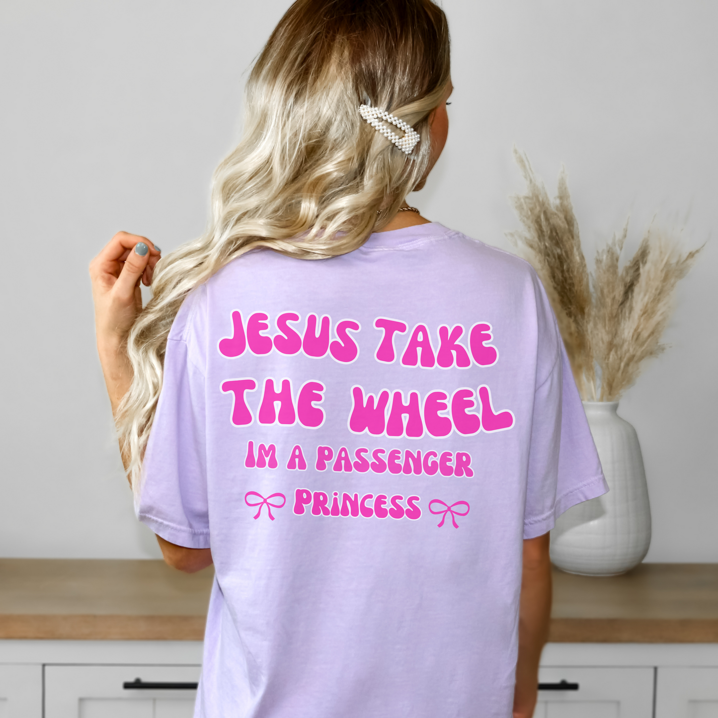 Jesus Take the Wheel Tee