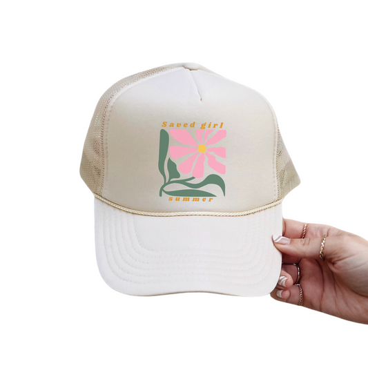 Saved girl summer Trucker Hat