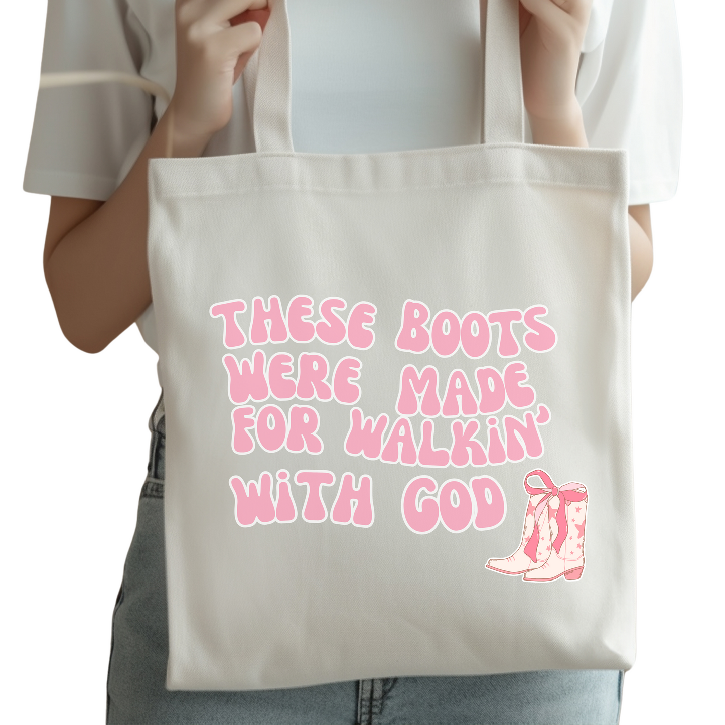 Walkin’ with God Tote