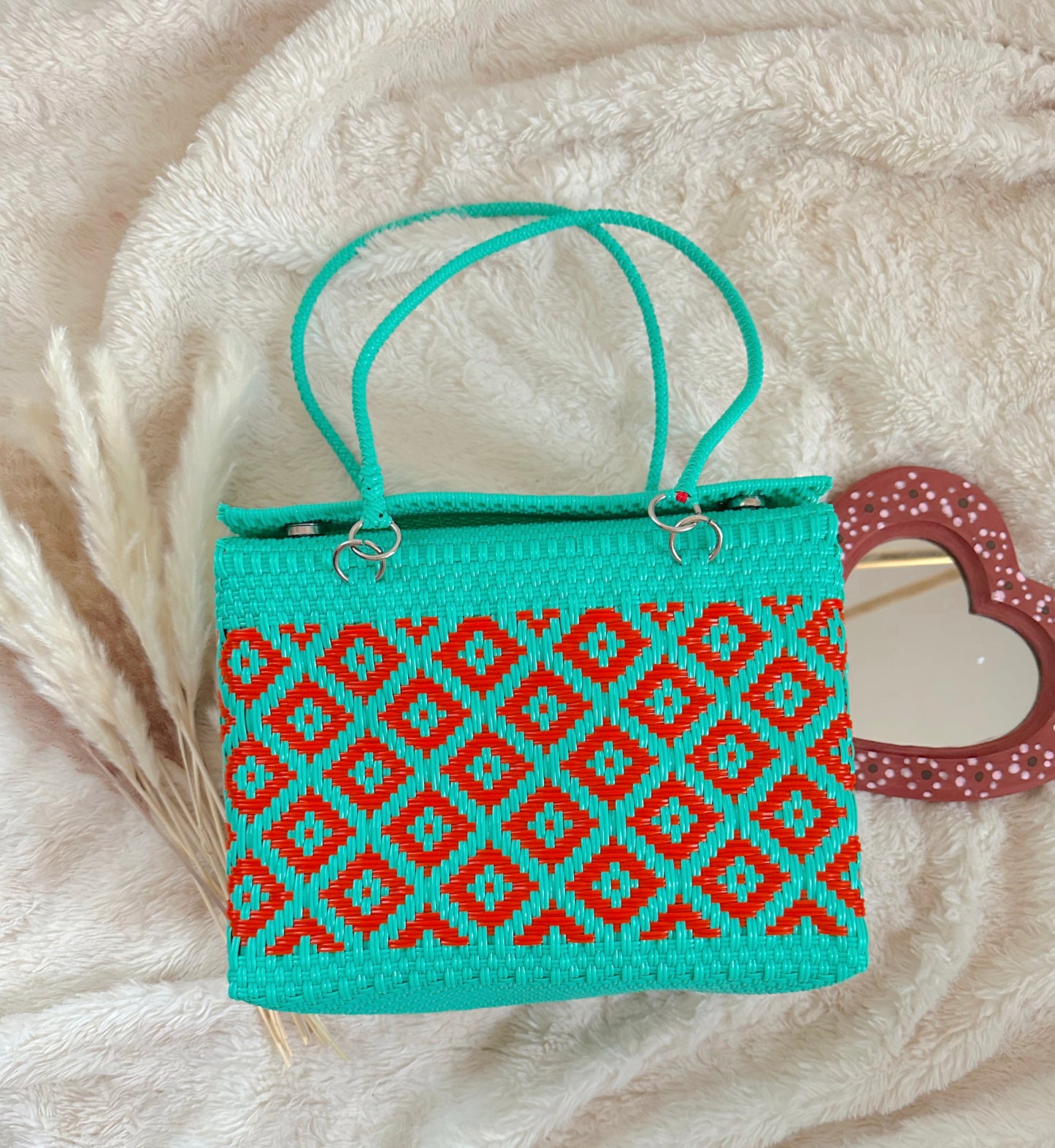 Talia Tote - Turquoise