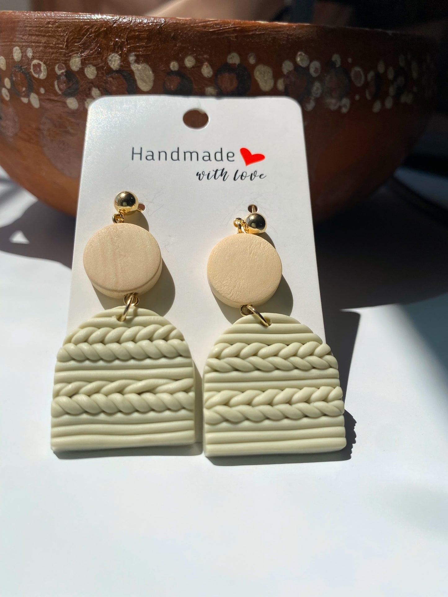 Handmade Clay Earrings