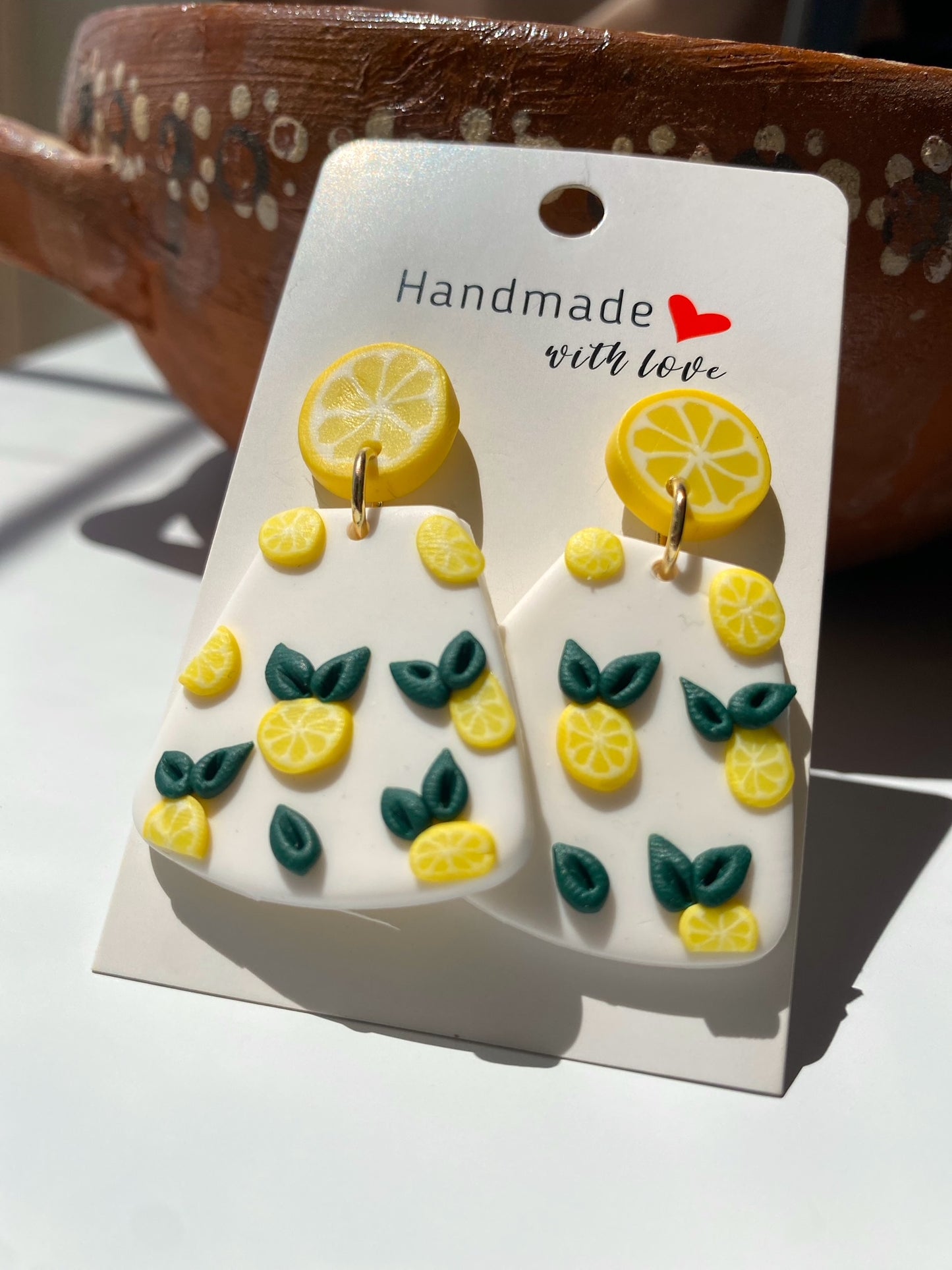 Handmade Clay Earrings