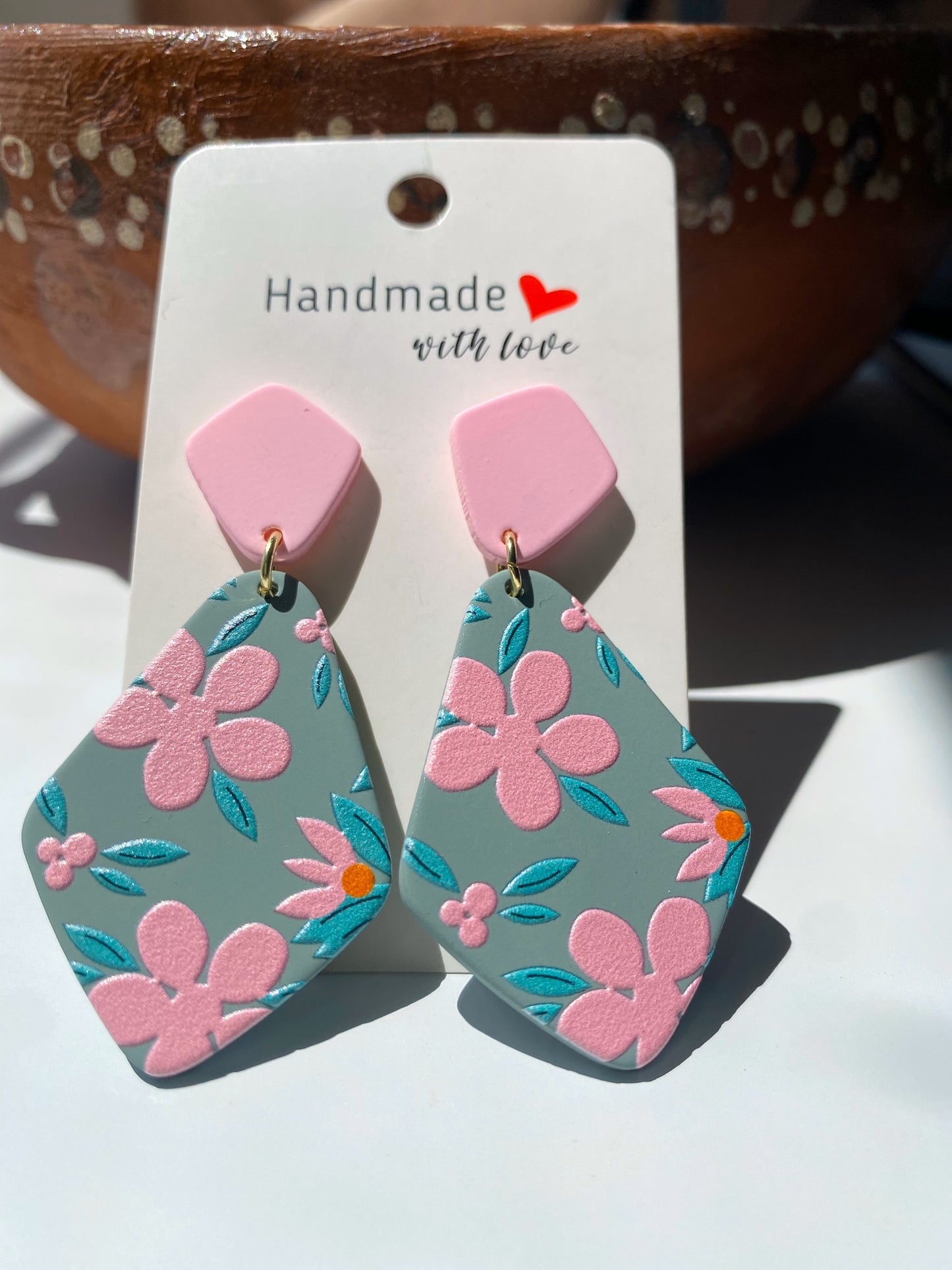 Handmade Clay Earrings